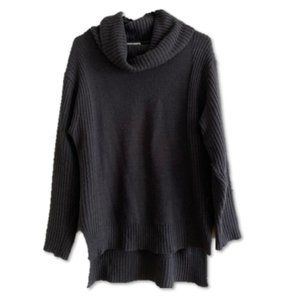Caren Sport Grey Cowl Neck Knit Sweater